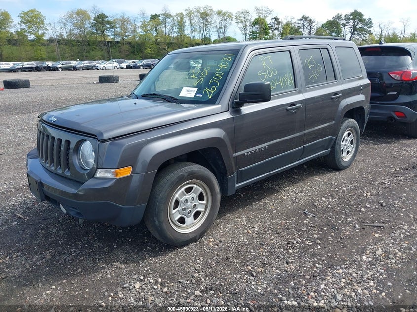 2016 Jeep Patriot Sport 1C4NJRBB6GD521605 photo 1