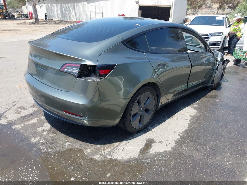 Vin: 5yj3e1eb7nf270656, lot: 45588549, tesla model 3 long range dual motor all-wheel drive 20224