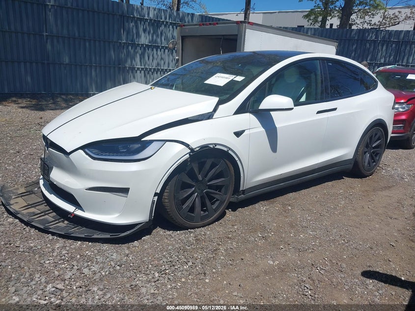 Vin: 7saxcae58sf471286, lot: 45588552, tesla model x long range 20252