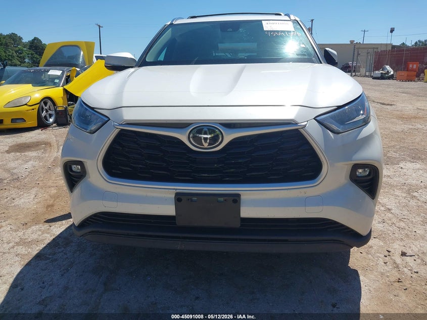 VIN 5TDGZRBH6LS031508 2020 TOYOTA HIGHLANDER XLE
