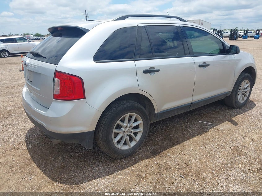 Vin: 2fmdk3gc4eba68137, lot: 45588610, ford edge se 20144