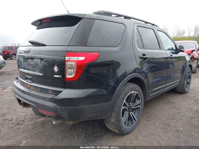 Vin: 1fm5k8gt5fgc55172, lot: 45588651, ford explorer sport 20154