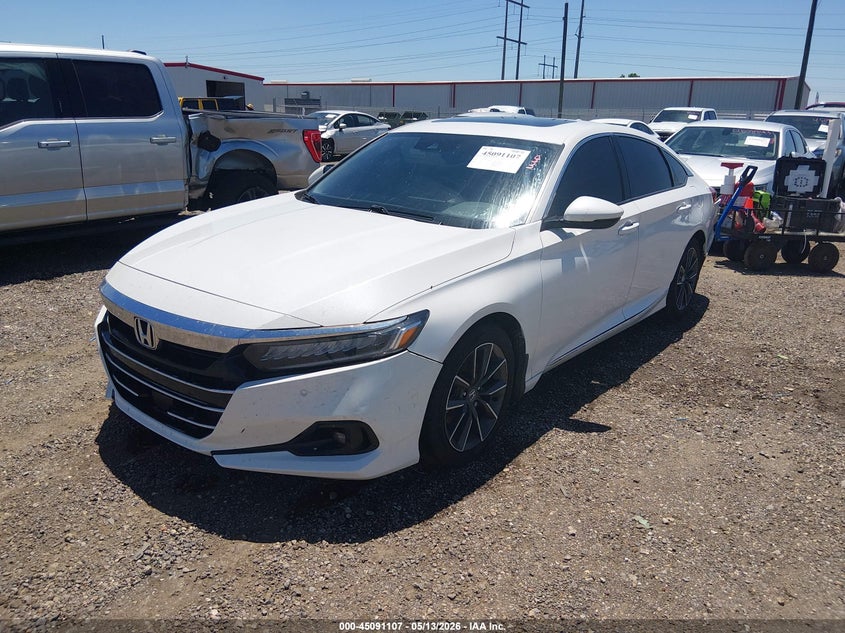 2021 Honda Accord Ex-L 1HGCV1F52MA007721 photo 1