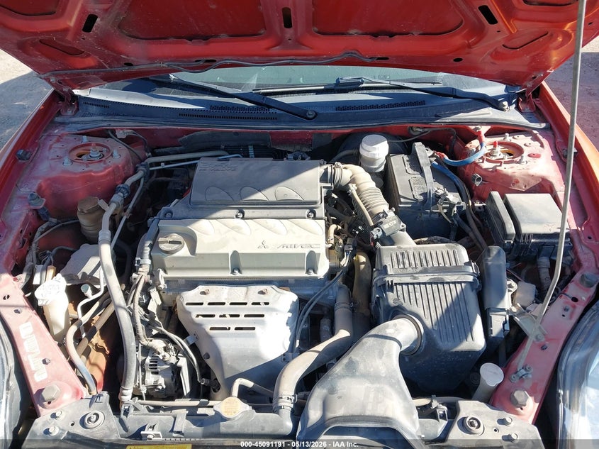 2008 Mitsubishi Eclipse Gs VIN: 4A3AK24F48E002208 Lot: 45091191