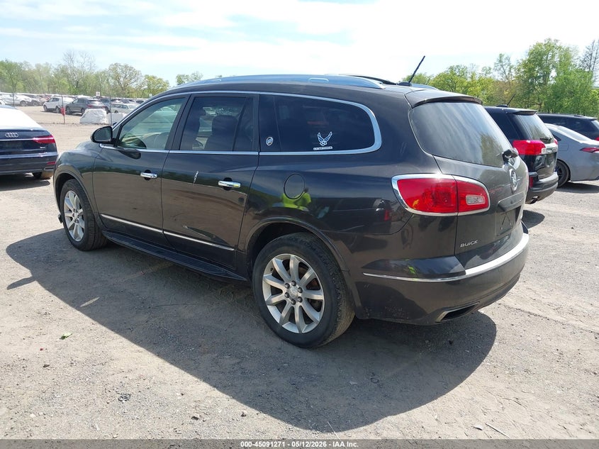 Vin: 5gakvckd3ej257524, lot: 45588838, buick enclave premium 20143