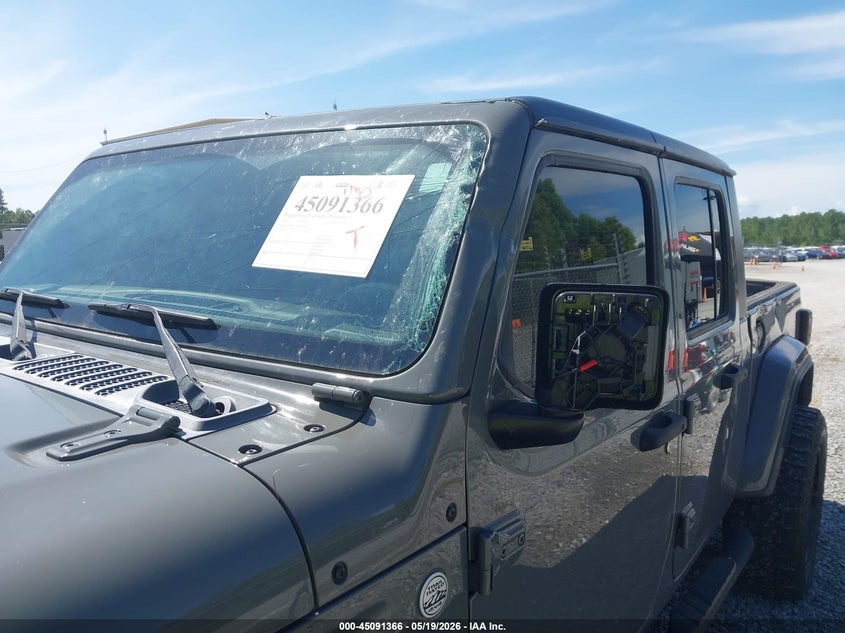2021 Jeep Gladiator Sport S 4X4 VIN: 1C6JJTAG1ML550804 Lot: 45091366