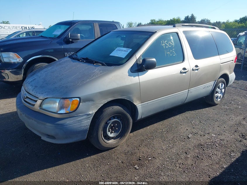 4T3ZF13C62U505587 2002 Toyota Sienna Le photo 1