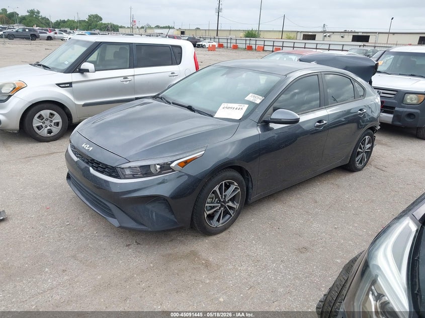 Vin: 3kpf24ad4pe578827, lot: 45589012, kia forte lxs 20232
