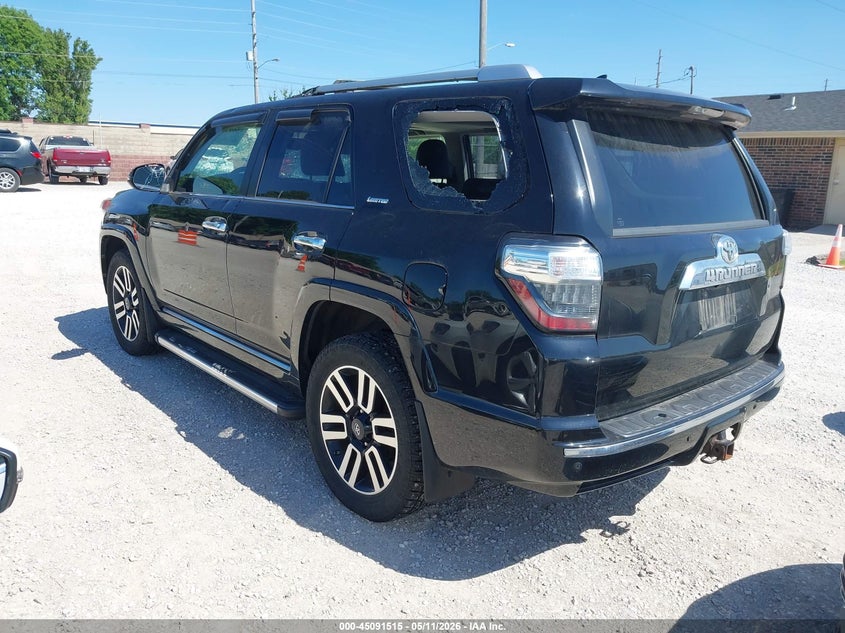 Vin: jtebu5jr2e5180823, lot: 45589082, toyota 4runner sr5 v6 20143