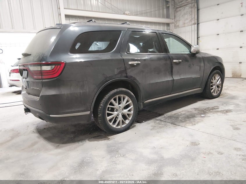 Vin: 1c4sdjetxec338355, lot: 45589178, dodge durango citadel 20144