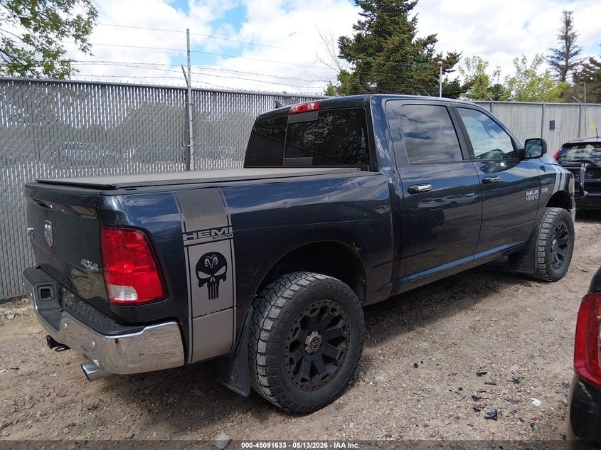 Vin: 1c6rr7lt8gs138869, lot: 45589200, ram 1500 big horn 20164