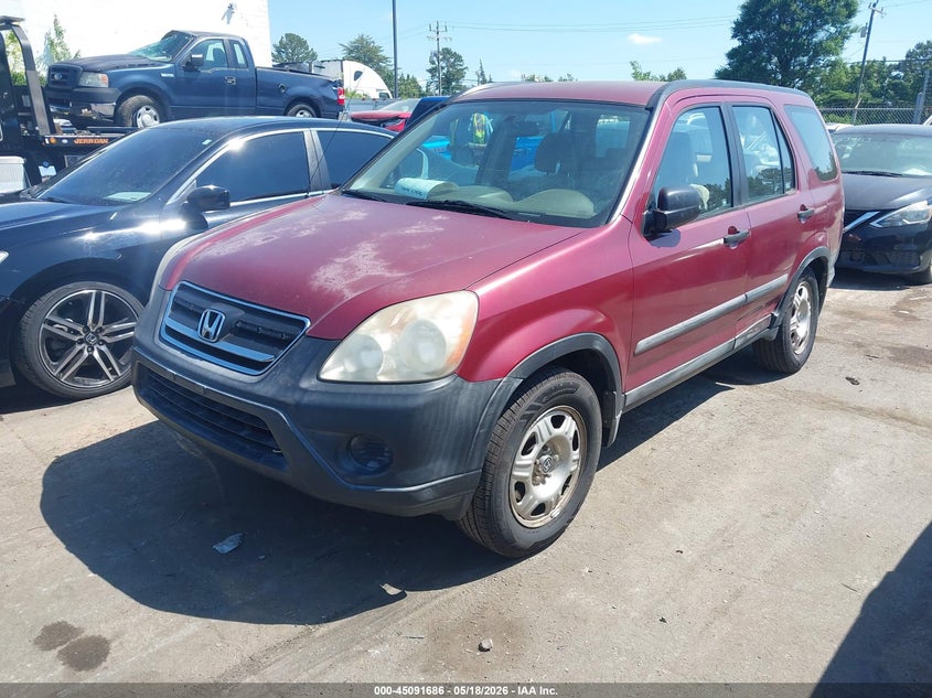 2005 Honda Cr-V Lx SHSRD78505U346510 photo 1
