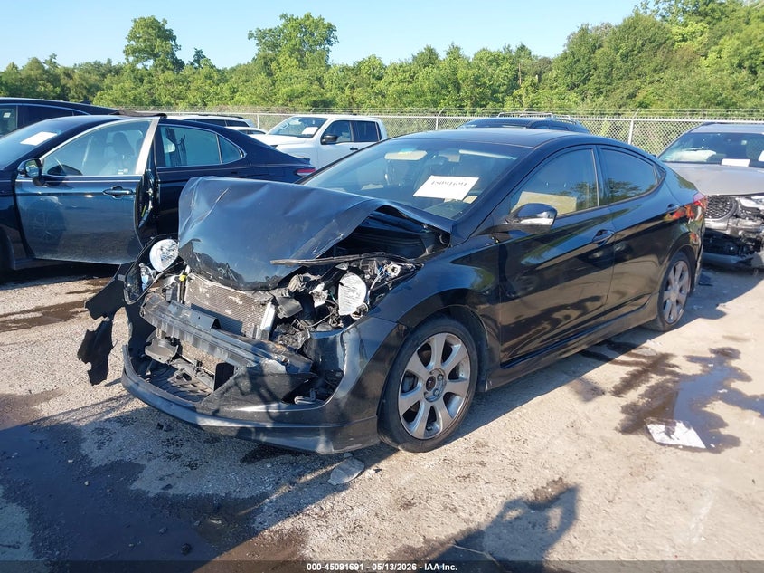 2013 Hyundai Elantra Limited KMHDH4AE7DU835793 photo 1