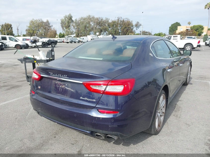 2015 MASERATI QUATTROPORTE auction photo 4