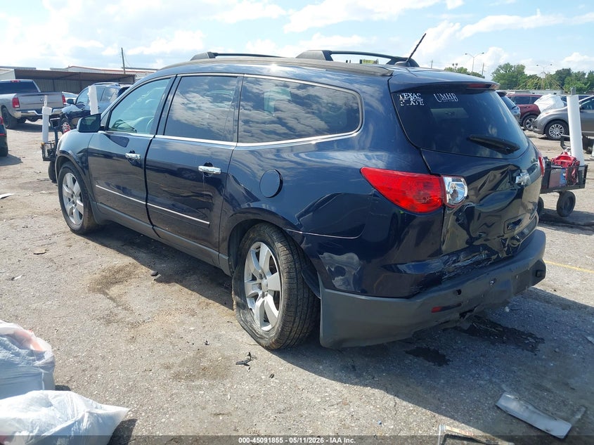 Vin: 1gnkrled2cj316629, lot: 45589422, chevrolet traverse ltz 20123