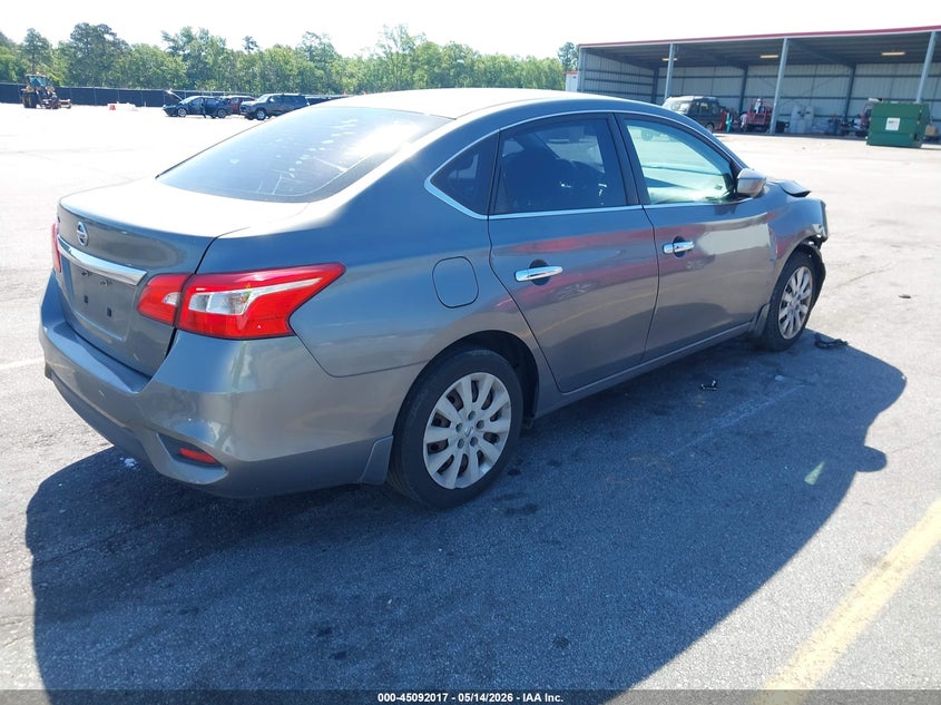 VIN 3N1AB7AP8KY266042 2019 NISSAN SENTRA S