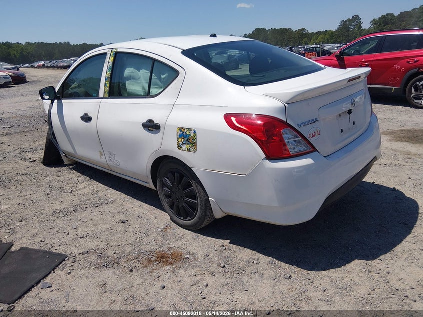 Vin: 3n1cn7ap0hl897132, lot: 45589585, nissan versa 1.6 s+ 20173