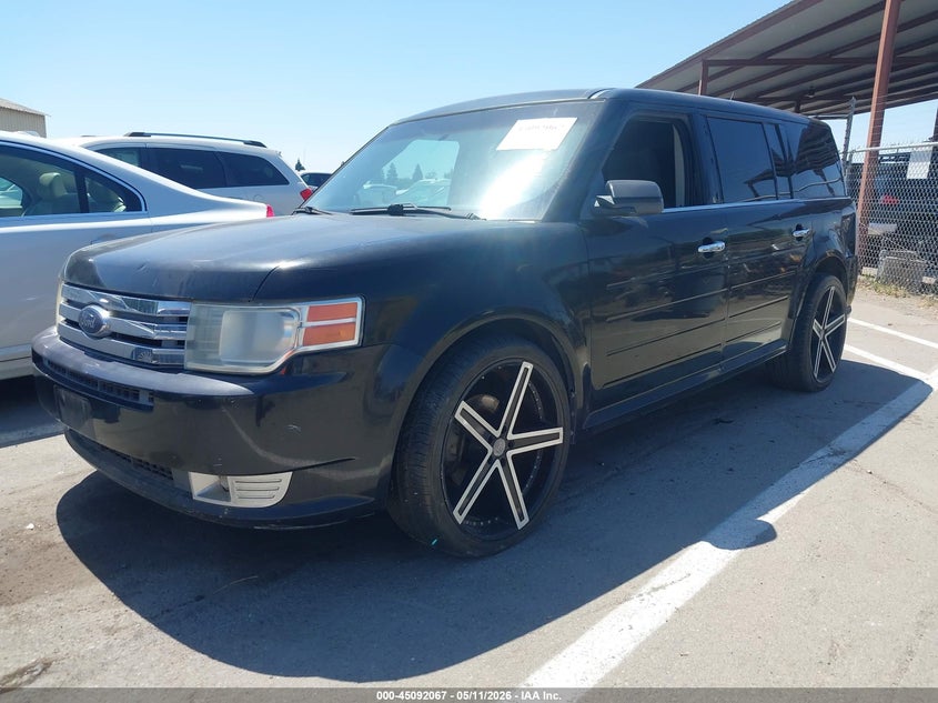 2010 Ford Flex 3.5 Sel black Lot 111045092067 Vin 2FMGK5CC6ABA20860