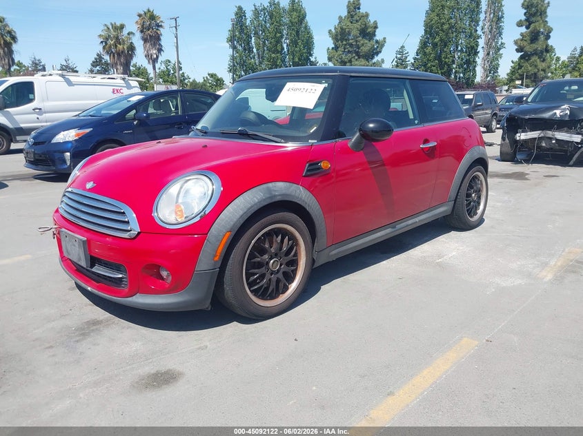 Vin: wmwsu3c59bt098367, lot: 45589689, mini cooper 20112