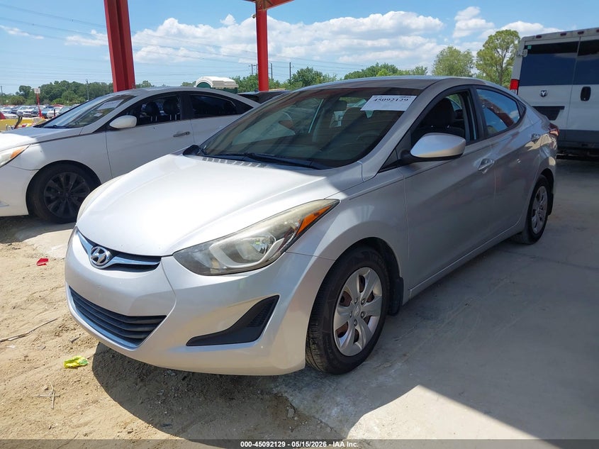 2016 Hyundai Elantra Se KMHDH4AE0GU512206 photo 1