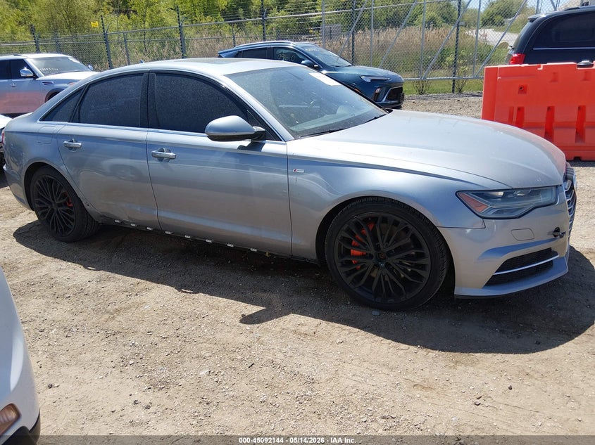 2016 AUDI A6 SEDAN 2.0L I-4 DI, DOHC, VVT, TURBO, 252HP