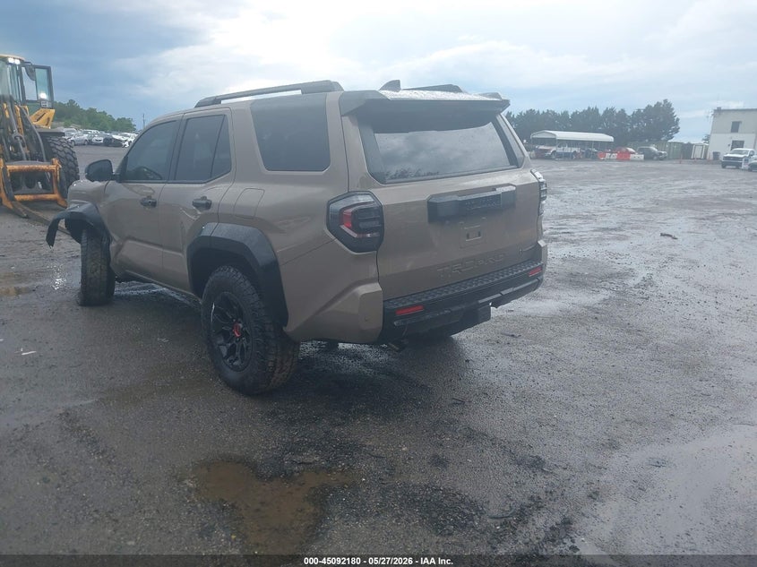 Vin: jtevb5br8s5024718, lot: 45589747, toyota 4runner hybrid trd pro 20253