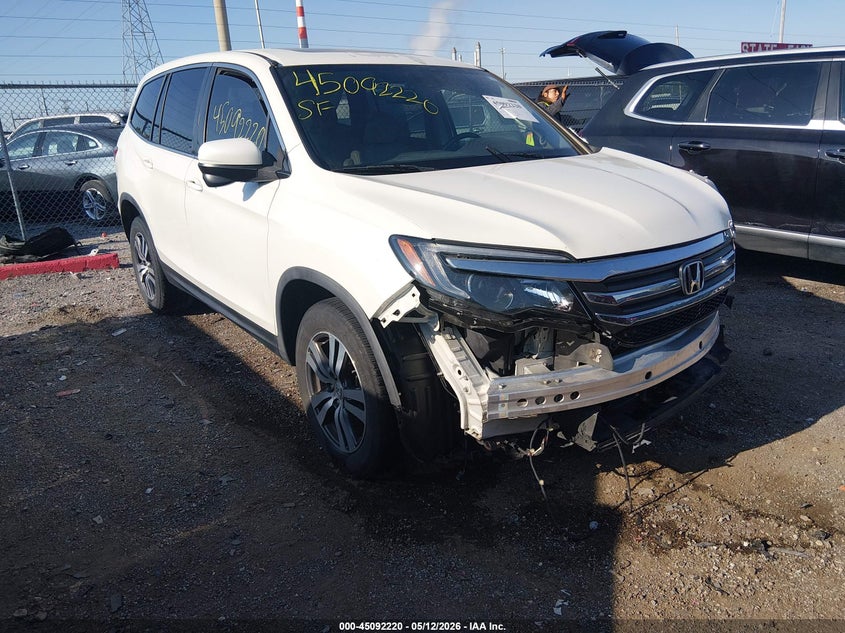 Vin: 5fnyf6h53gb059253, lot: 45589787, honda pilot ex-l 2016 img_1
