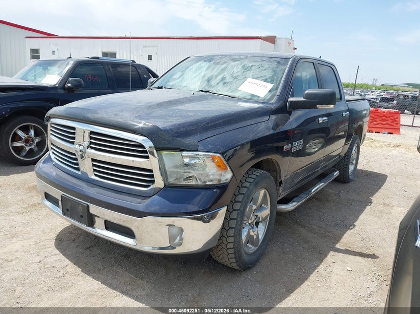 Vin: 1c6rr7lt2ds575004, lot: 45589818, ram 1500 big horn 20132