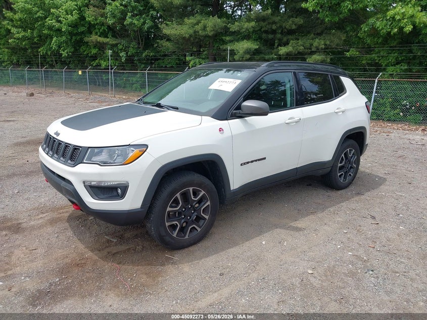 Vin: 3c4njddb9kt712924, lot: 45589840, jeep compass trailhawk 4x4 20192