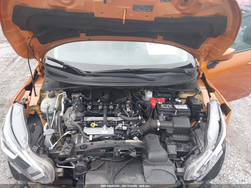 2022 Nissan Versa 1.6 Sv Xtronic Cvt VIN: 3N1CN8EV8NL866043 Lot: 45092293