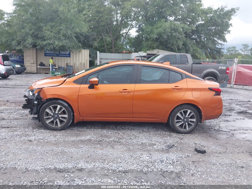 2022 Nissan Versa 1.6 Sv Xtronic Cvt VIN: 3N1CN8EV8NL866043 Lot: 45092293