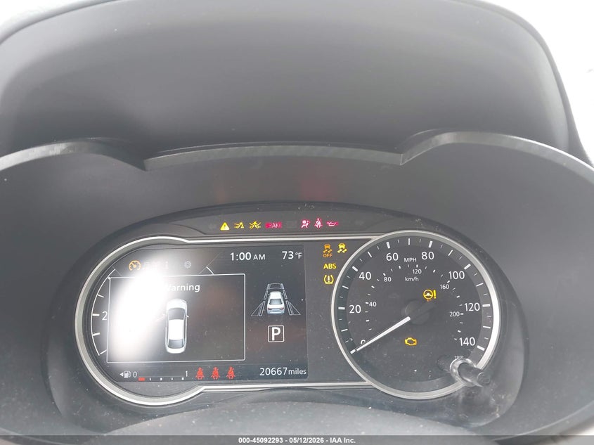 2022 Nissan Versa 1.6 Sv Xtronic Cvt VIN: 3N1CN8EV8NL866043 Lot: 45092293