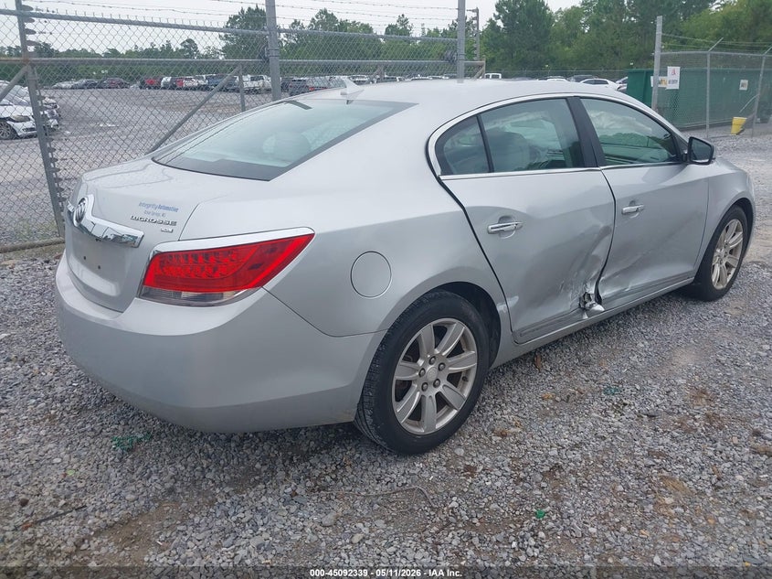 Vin: 1g4gc5ed8bf328289, lot: 45589906, buick lacrosse cxl 20112