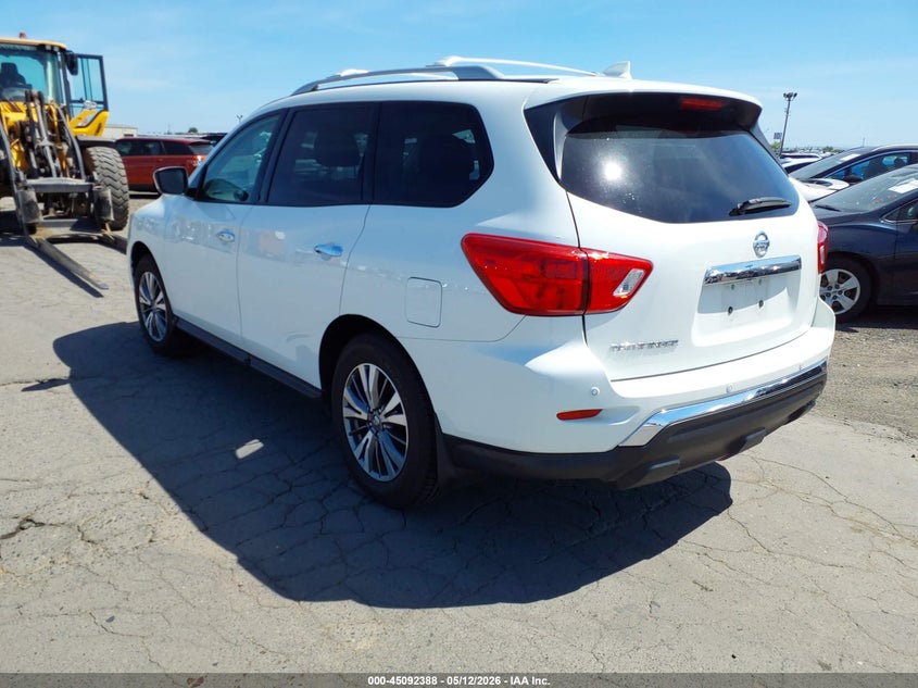 Vin: 5n1dr2mn0kc609143, lot: 45589955, nissan pathfinder s 20193