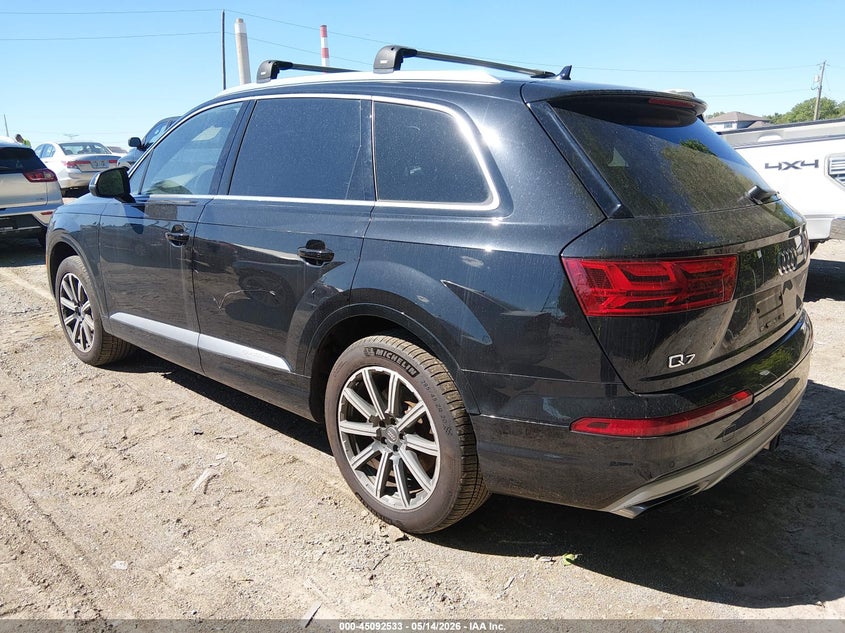 Vin: wa1laaf74hd030590, lot: 45590100, audi q7 3.0t premium 20173
