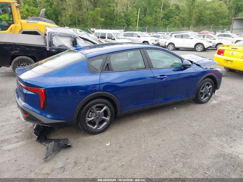Vin: 3kpft4de5se025811, lot: 45590116, kia k4 lxs 20254