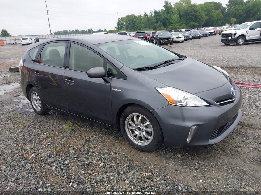 Vin: jtdzn3eu1c3086878, lot: 45590238, toyota prius v three 2012 img_1
