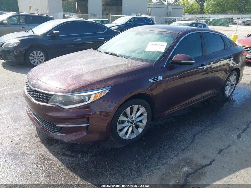 2016 Kia Optima Lx 5XXGT4L37GG075886 photo 1