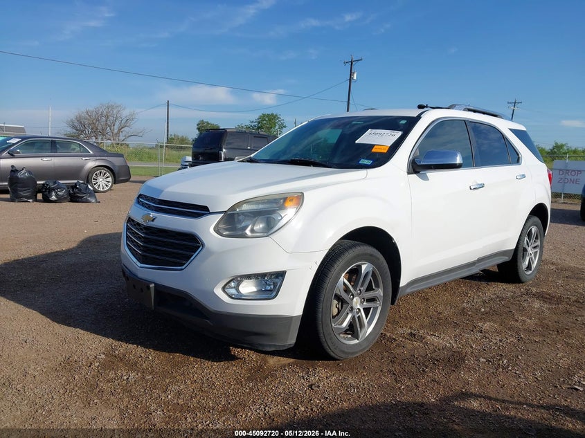 2016 Chevrolet Equinox Ltz 2GNALDEK9G6161078 photo 1