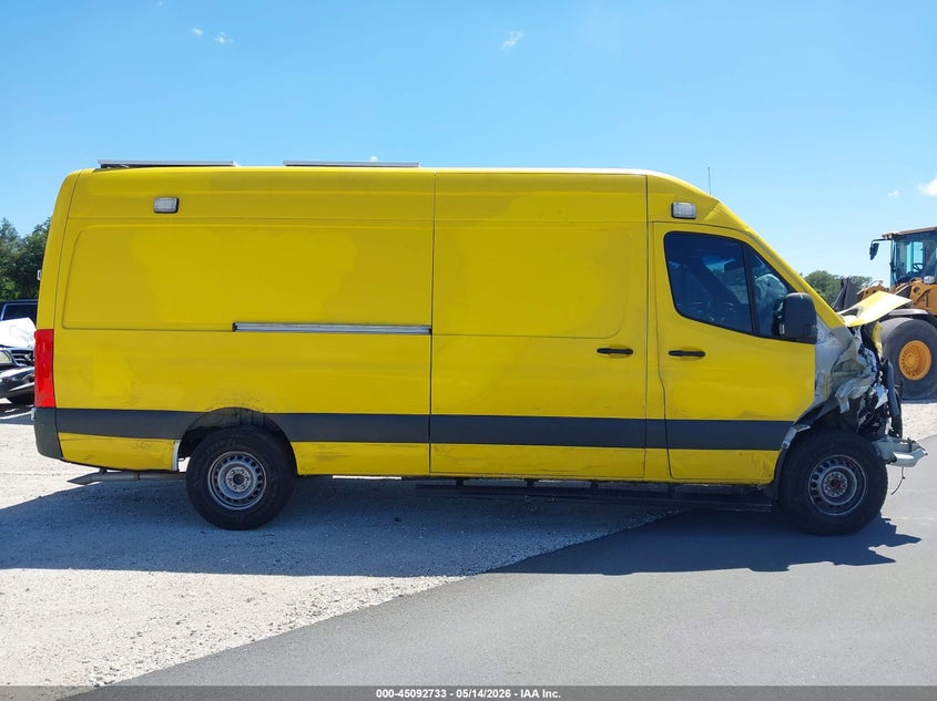 2022 Mercedes-Benz Sprinter 2500 High Roof I4 VIN: W1Y40CHY3NT096365 Lot: 45092733
