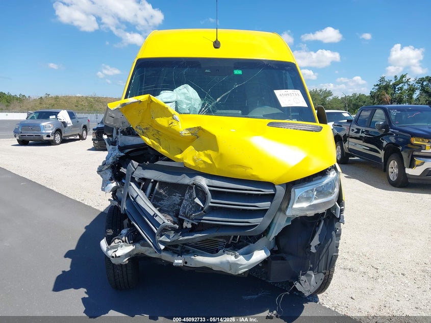 2022 Mercedes-Benz Sprinter 2500 High Roof I4 VIN: W1Y40CHY3NT096365 Lot: 45092733