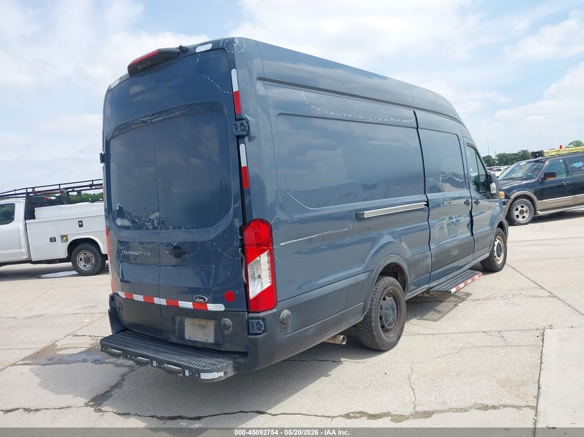 Vin: 1ftbr3x82mka82979, lot: 45590321, ford transit-250 cargo van 20214