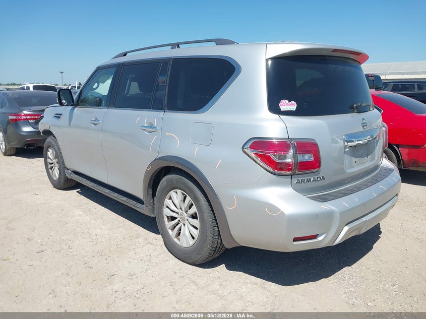 2017 NISSAN ARMADA SPORT UTILITY VEHICLE 5.6L V-8 DI, DOHC, VVT, 390HP