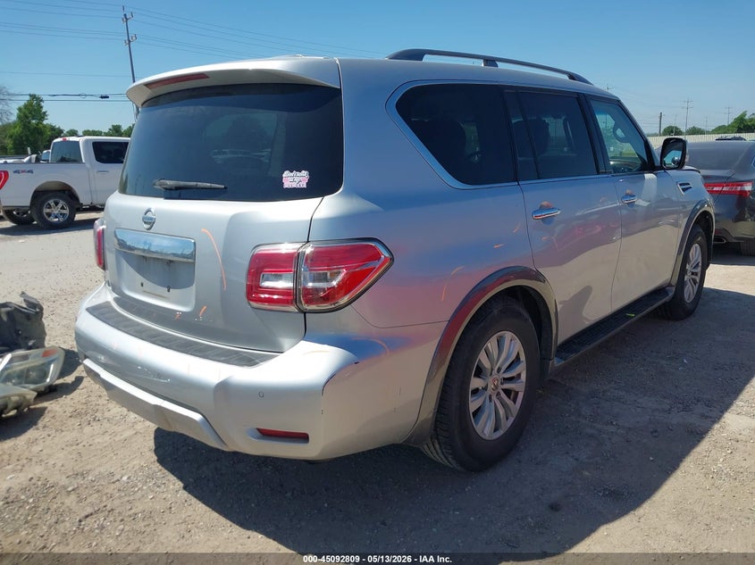 2017 NISSAN ARMADA SPORT UTILITY VEHICLE 5.6L V-8 DI, DOHC, VVT, 390HP