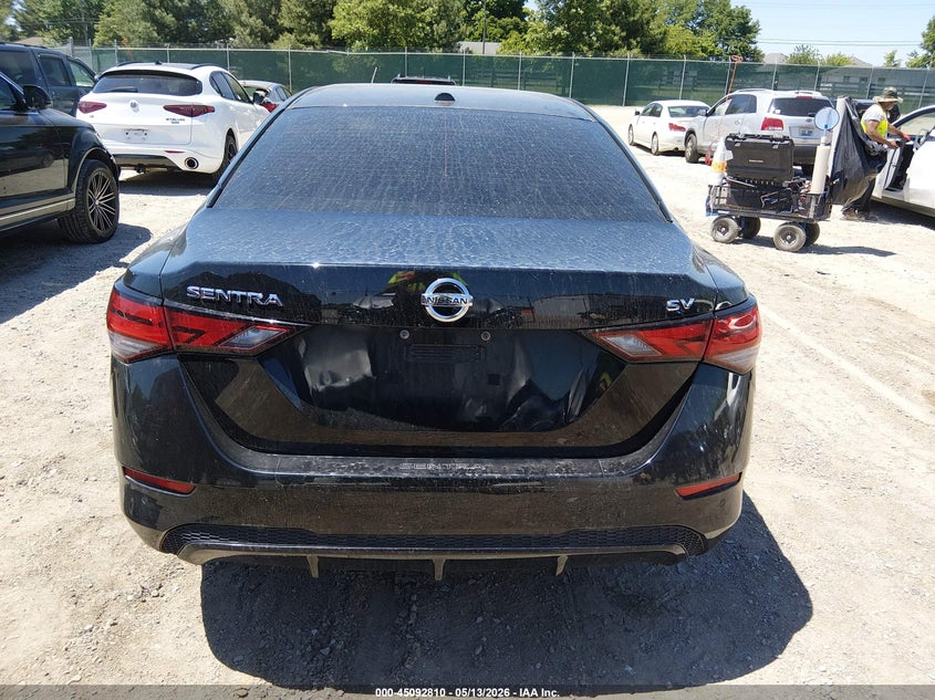 VIN 3N1AB8CV2MY234532 2021 NISSAN SENTRA SV XTRONIC CVT