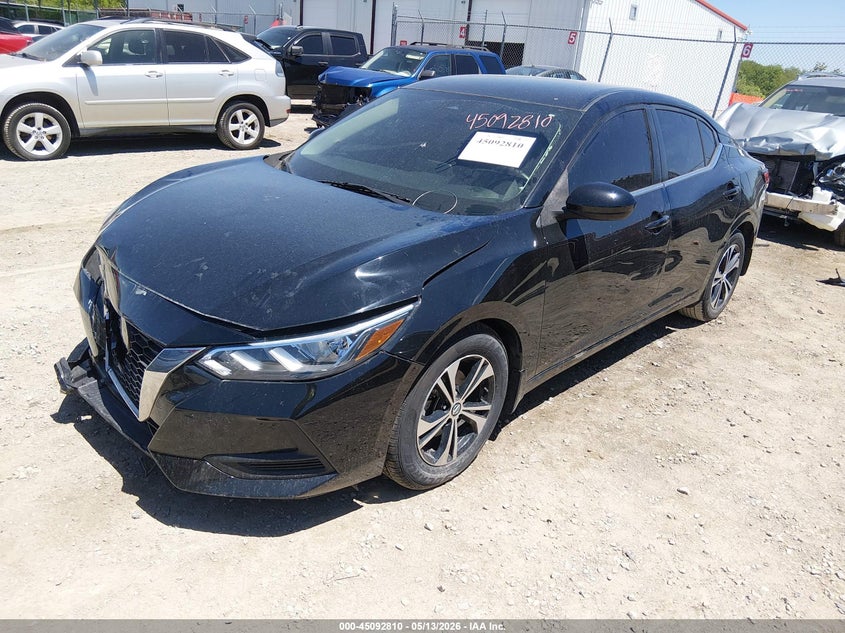 VIN 3N1AB8CV2MY234532 2021 NISSAN SENTRA SV XTRONIC CVT