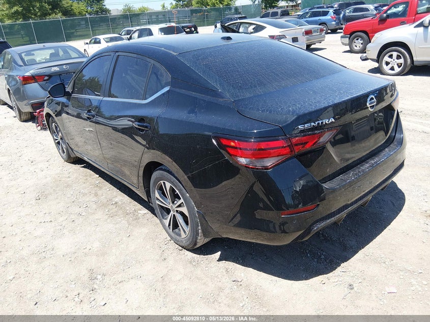 VIN 3N1AB8CV2MY234532 2021 NISSAN SENTRA SV XTRONIC CVT