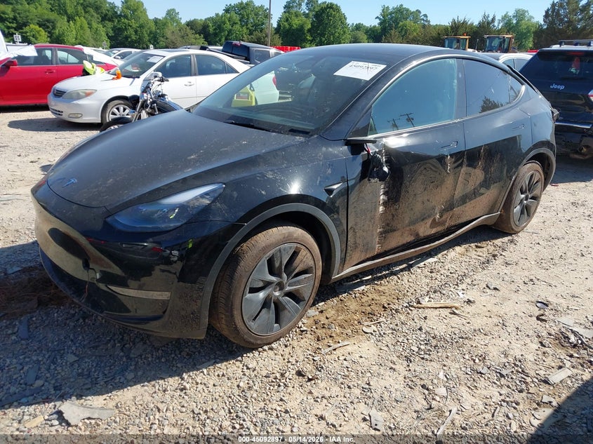 Vin: 7saygded4sa377551, lot: 45590464, tesla model y long range dual motor rear-wheel drive 20252