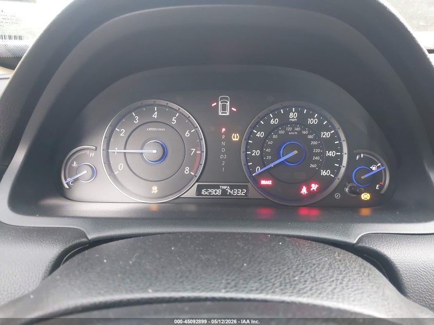 2012 Honda Crosstour Ex-L VIN: 5J6TF2H58CL008898 Lot: 45092899