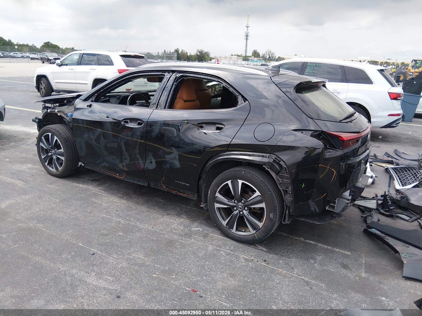 Vin: jthp9jbh2l2027558, lot: 45590517, lexus ux 250h 20203
